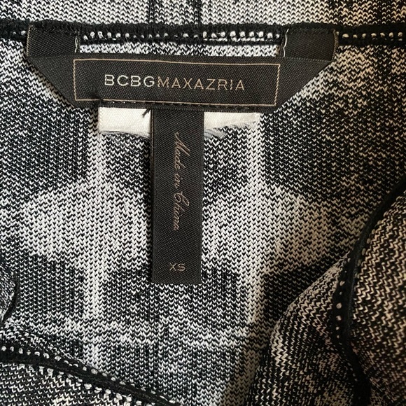 BCBGeneration Bandage Black and White Skirt - Picture 3 of 3